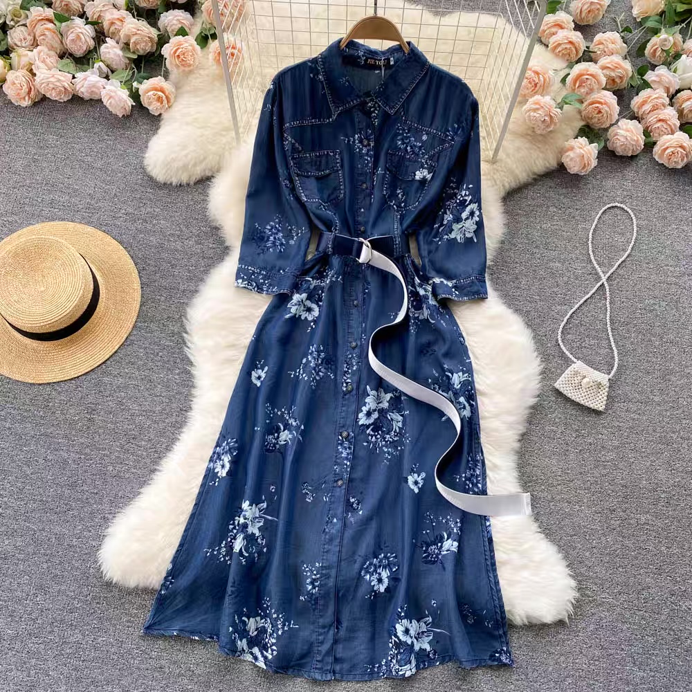 denim cuts given dress DD5 image
